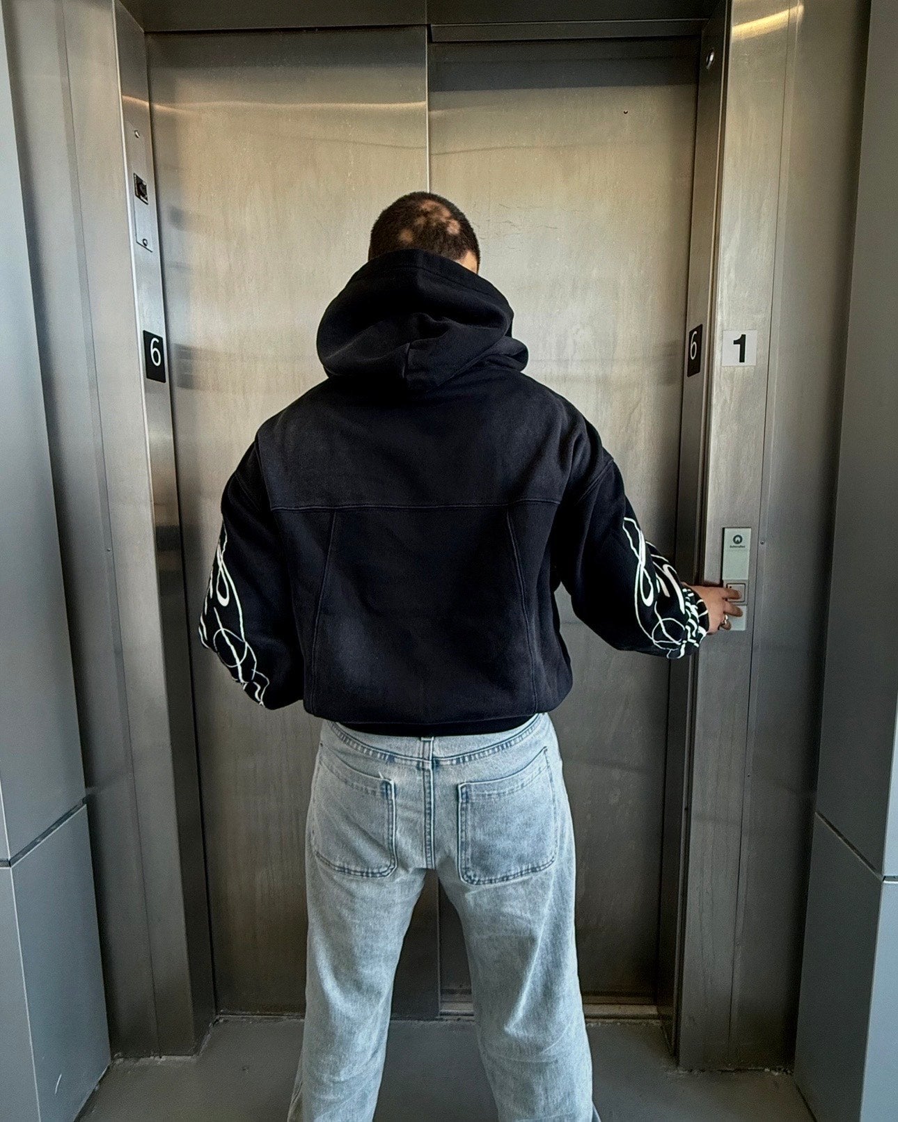 BLACK WASHED JACKET